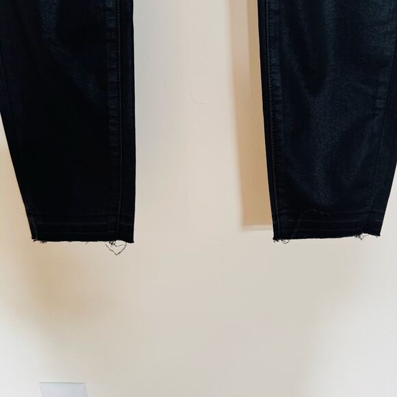 Articles of Society Womens Sarah Release Hem Skinny Fit Black Jeans Size 26 - Picture 4 of 13